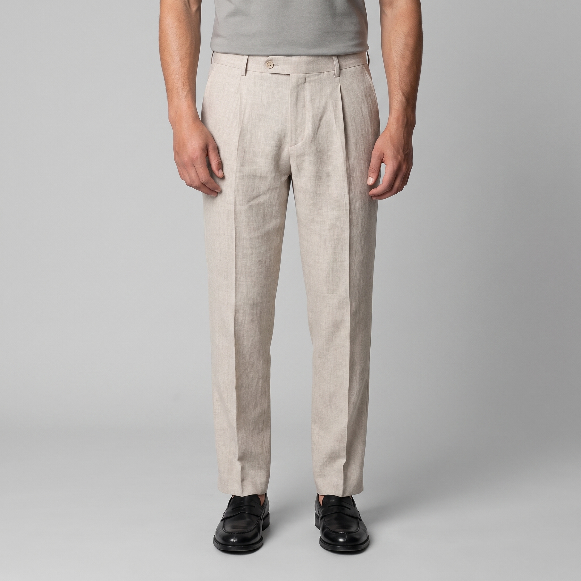 Men's Slim-Fit Business Trousers