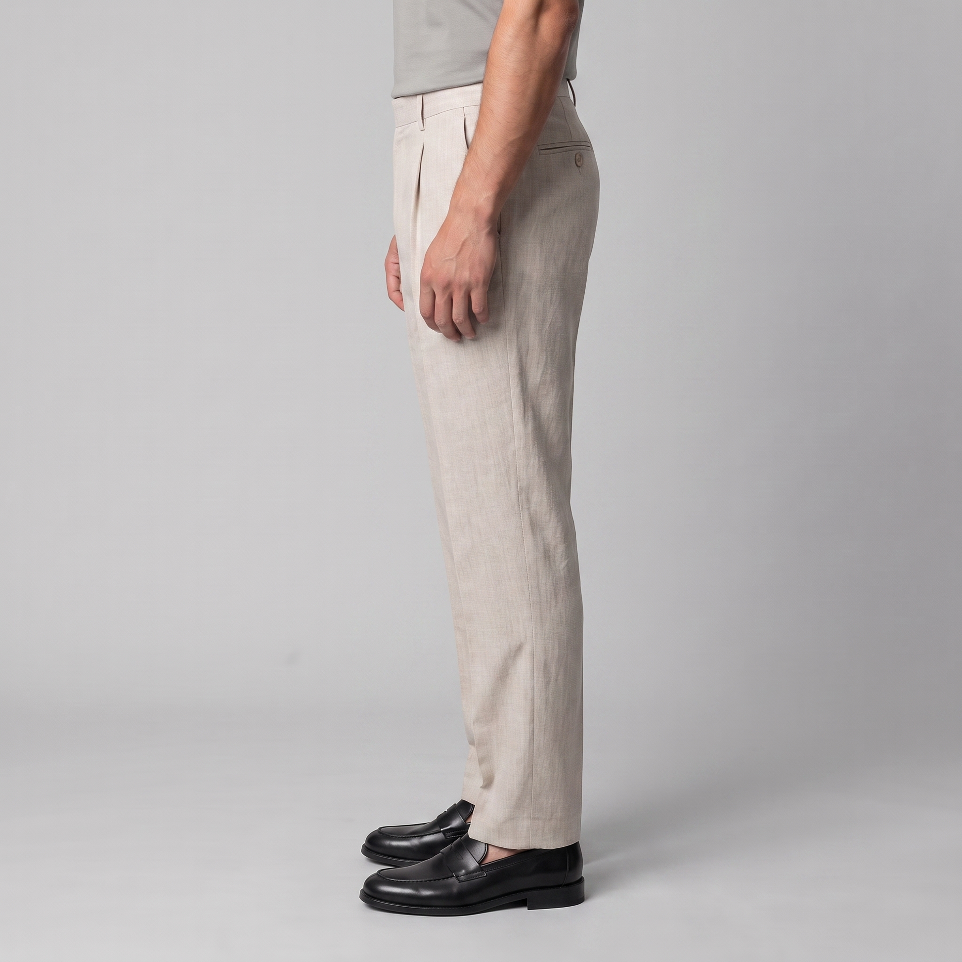 Men's Slim-Fit Business Trousers