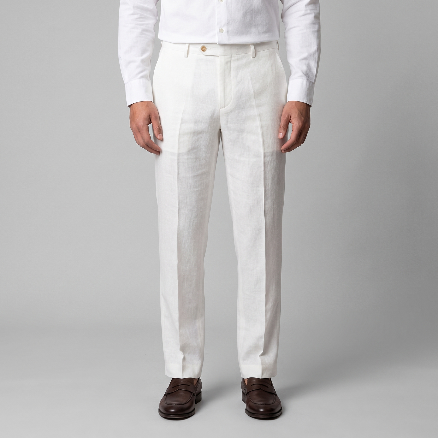 Men's Slim-Fit Business Trousers