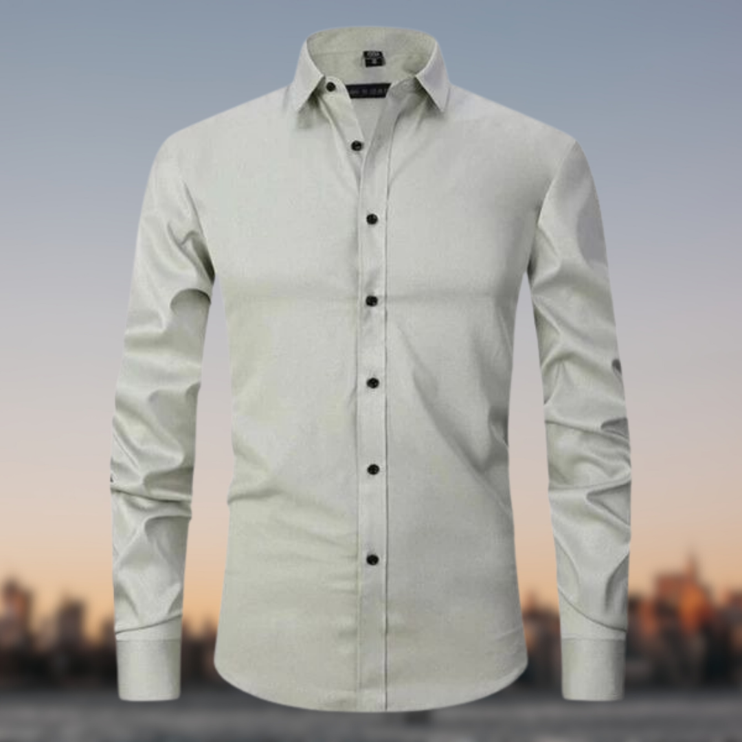 Men's Slim Fit Button-Down Shirt