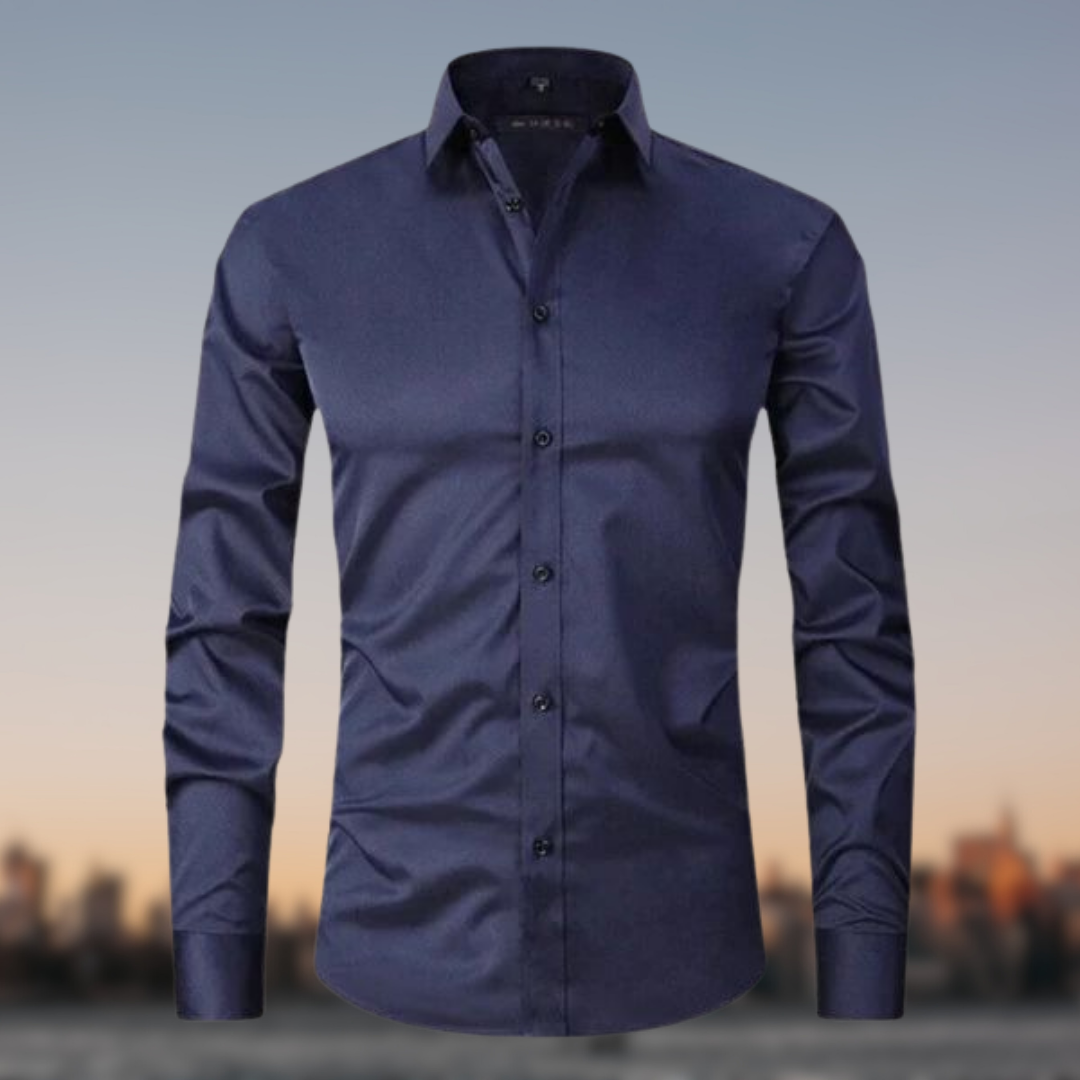 Men's Slim Fit Button-Down Shirt