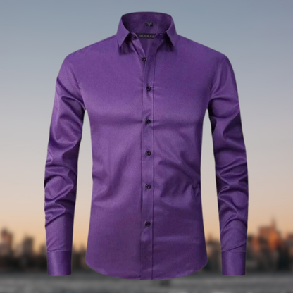 Men's Slim Fit Button-Down Shirt