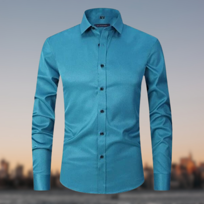 Men's Slim Fit Button-Down Shirt