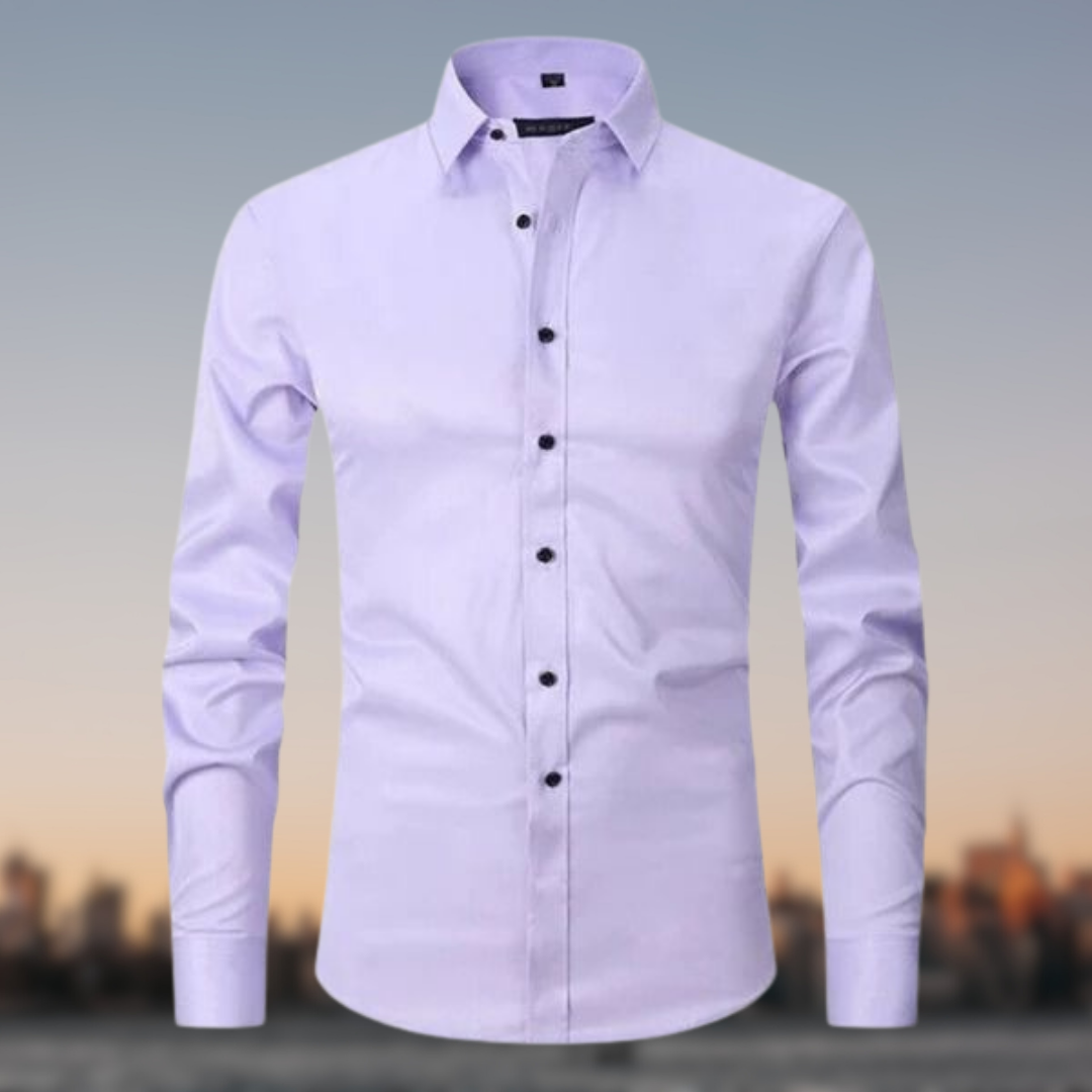 Men's Slim Fit Button-Down Shirt