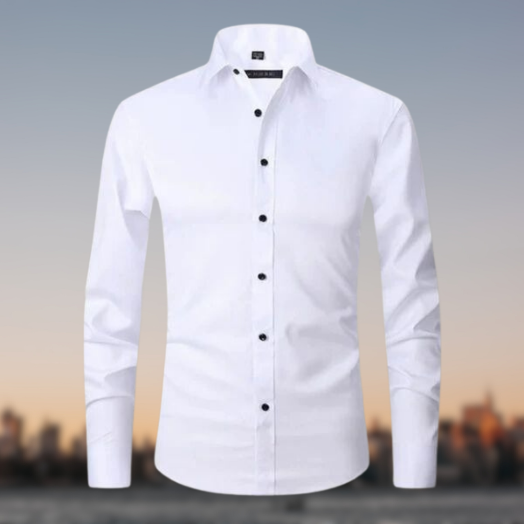 Men's Slim Fit Button-Down Shirt