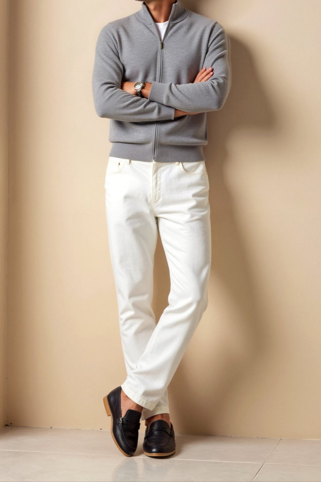 Men's Slim-Fit Elegant Cardigan