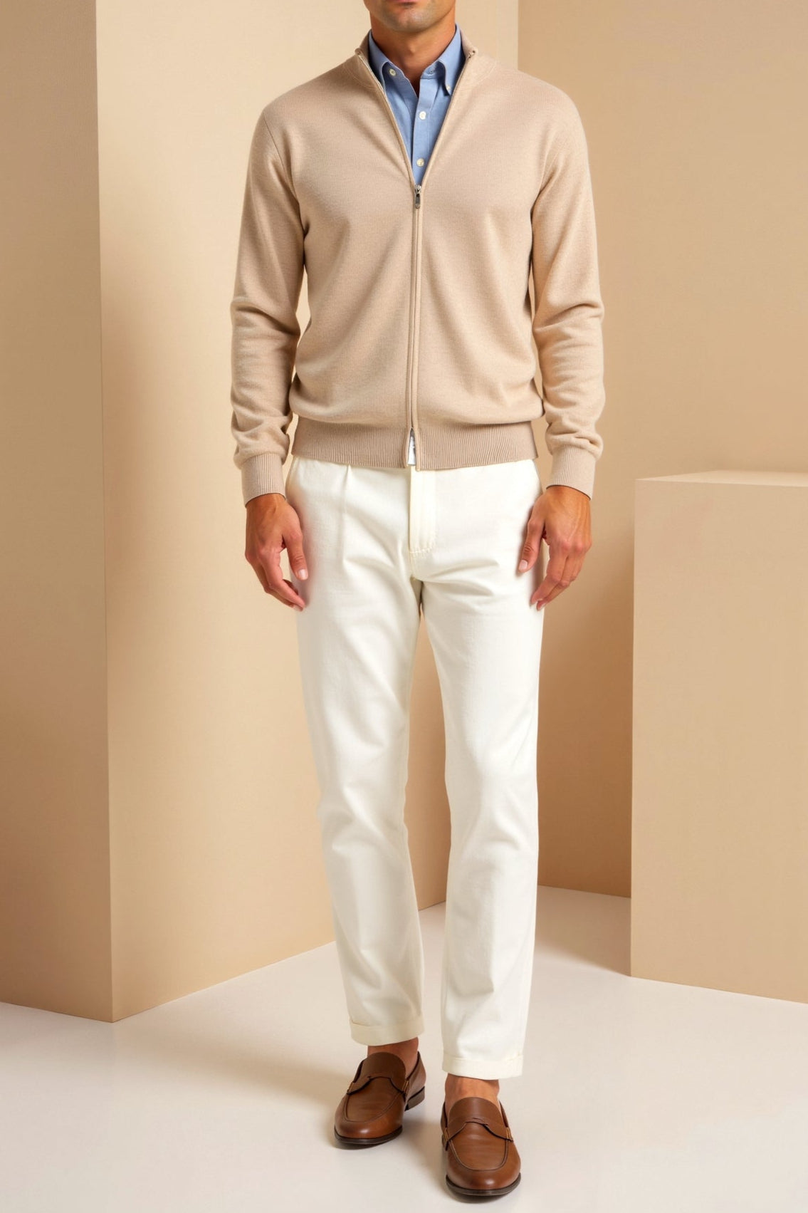 Men's Slim-Fit Elegant Cardigan