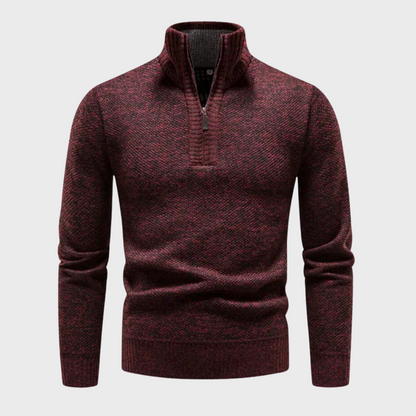 Men's Slim Fit Fleece Sweater for Casual Everyday Wear