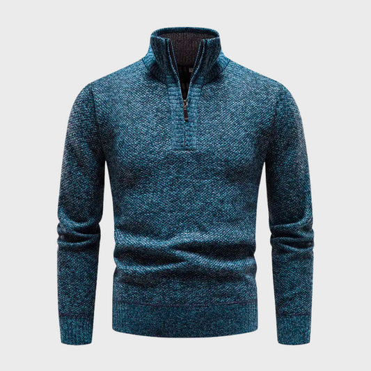 Men's Slim Fit Fleece Sweater for Casual Everyday Wear