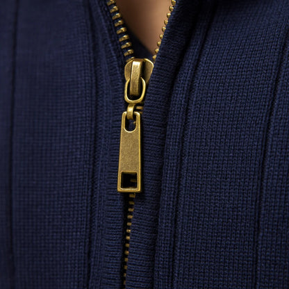 Men's Slim Fit Half-Zip Knit Sweater