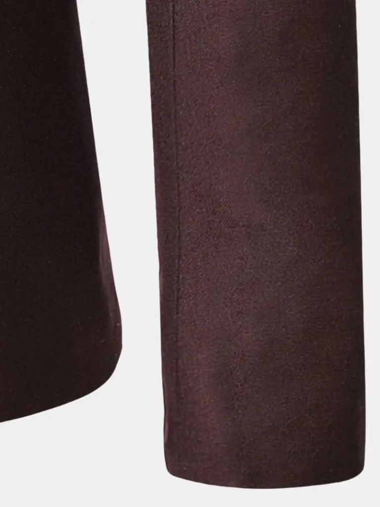 Men's Slim Fit Jacket with Stand-Up Collar