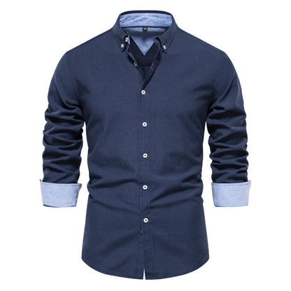 Men's Slim Fit Modern Dress Shirt