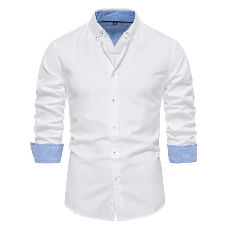 Men's Slim Fit Modern Dress Shirt