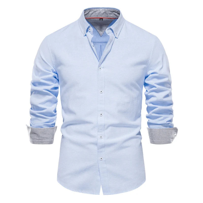 Men's Slim Fit Modern Dress Shirt