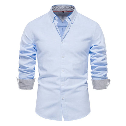 Men's Slim Fit Modern Dress Shirt