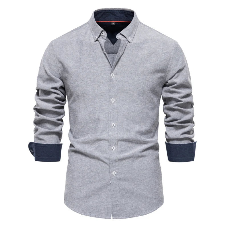 Men's Slim Fit Modern Dress Shirt