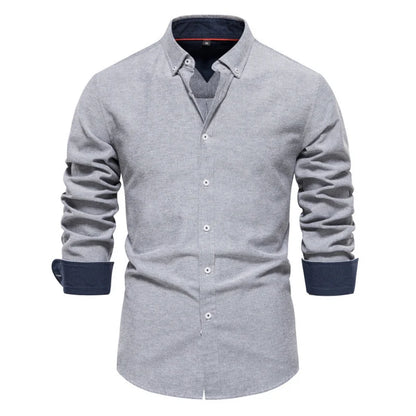 Men's Slim Fit Modern Dress Shirt