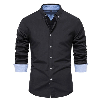 Men's Slim Fit Modern Dress Shirt