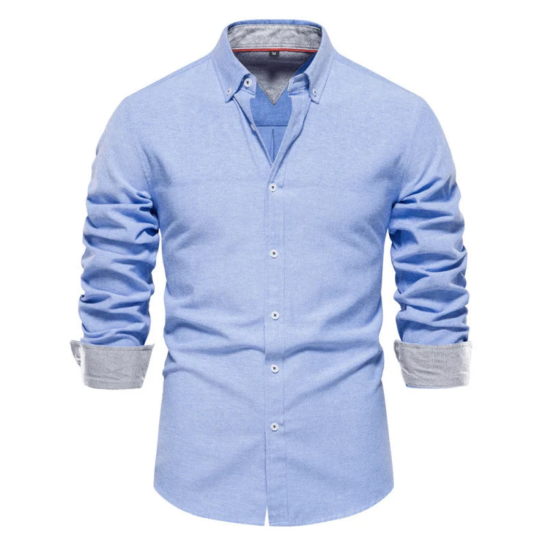 Men's Slim Fit Modern Dress Shirt