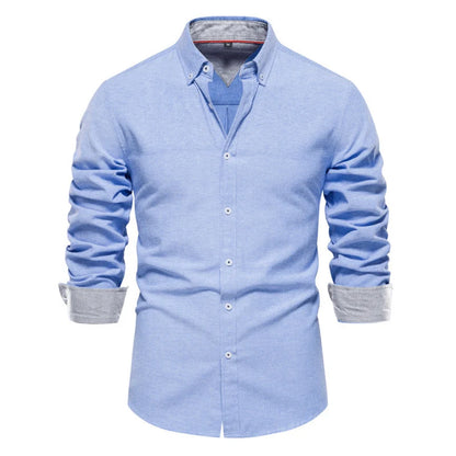 Men's Slim Fit Modern Dress Shirt