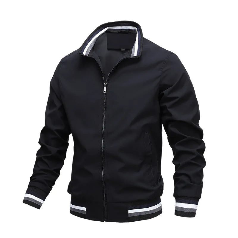 Men's Slim Fit Modern Jacket for Casual and Professional Wear