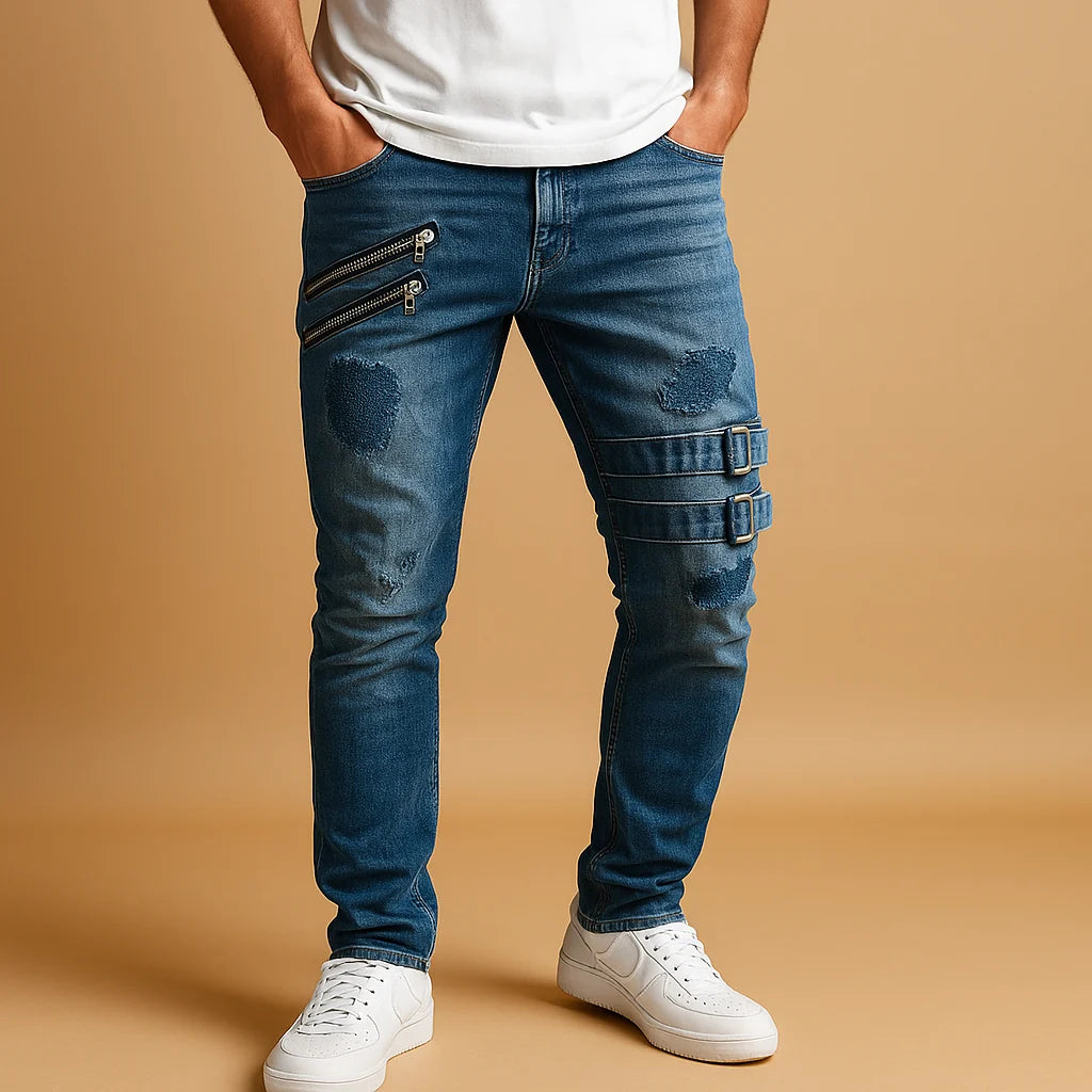 Men's Slim Fit Stretch Jeans - Best Jeans for Men