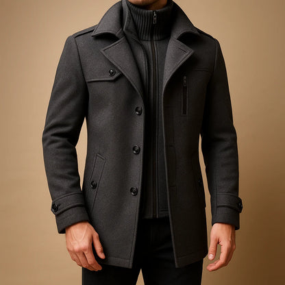 Men's Slim Fit Two-Piece Winter Jacket