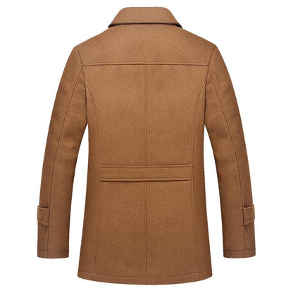 Men's Slim Fit Winter Jacket for Business and Casual Wear