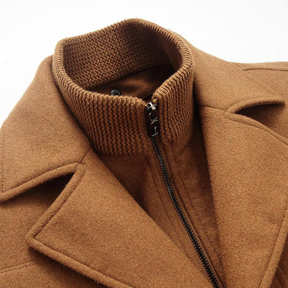 Men's Slim Fit Winter Jacket for Business and Casual Wear