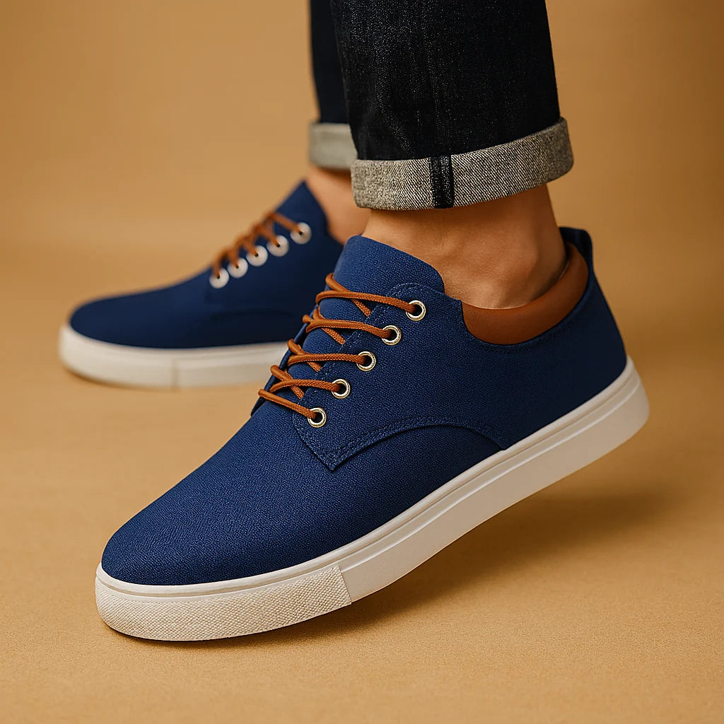 Men's Slip-On Shoes with Cushioned Sole for Comfort