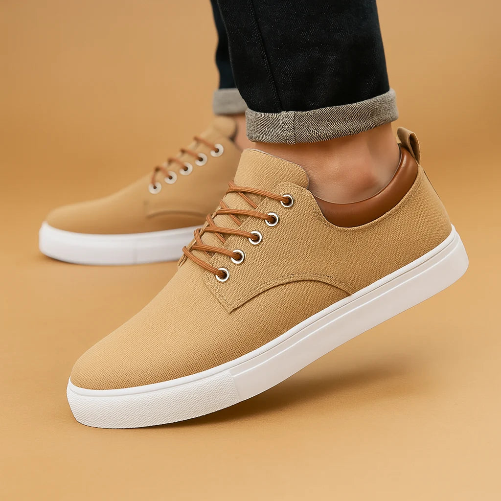 Men's Slip-On Shoes with Cushioned Sole for Comfort