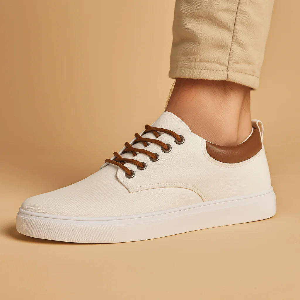 Men's Slip-On Shoes with Cushioned Sole for Comfort