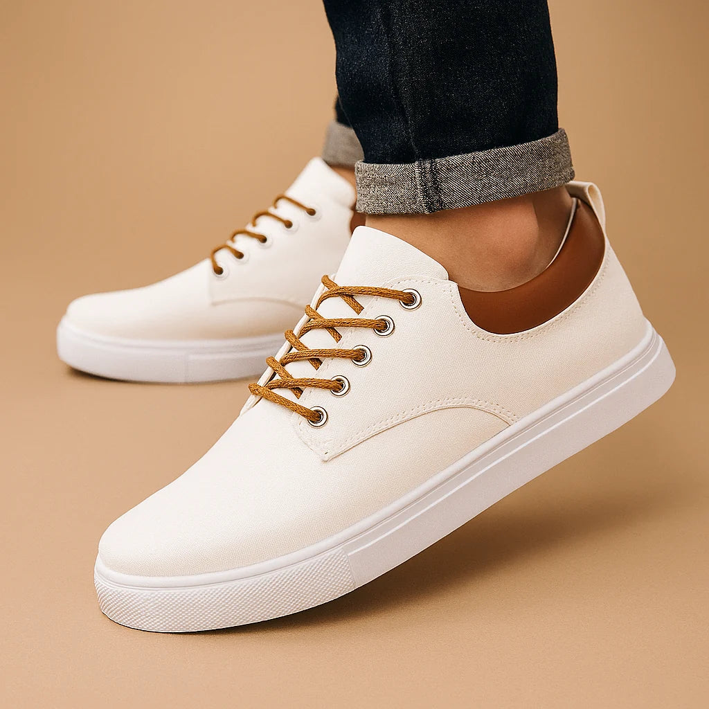 Men's Slip-On Shoes with Cushioned Sole for Comfort
