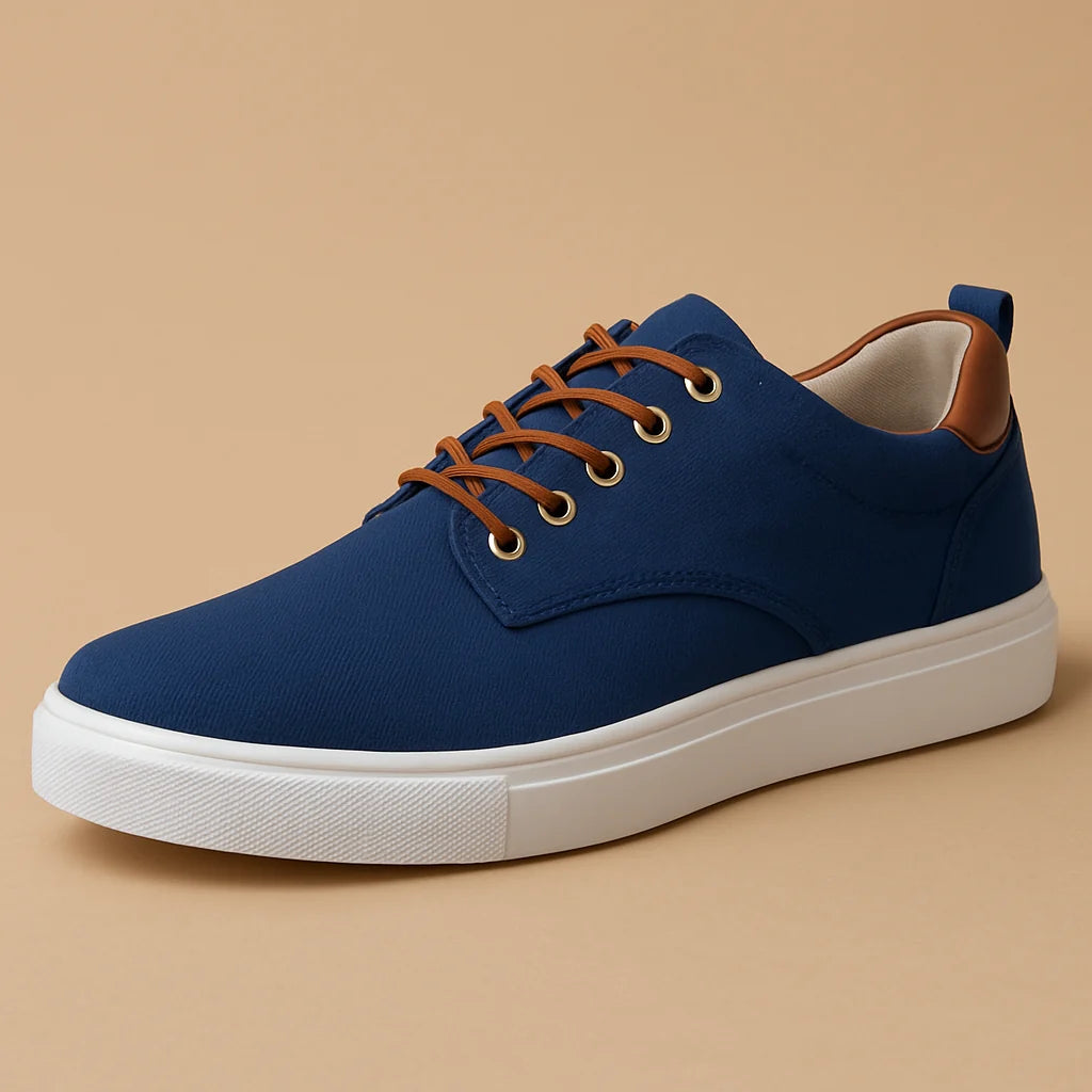 Men's Slip-On Shoes with Cushioned Sole for Comfort