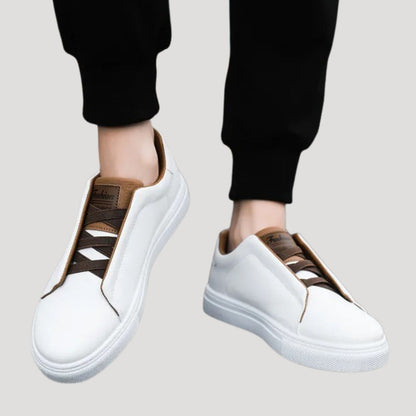 Men's Slip-On Sneakers Low Model for Everyday Wear