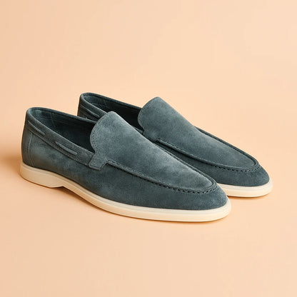 Men's Slip-On Suede Look Shoes with Non-Slip Sole