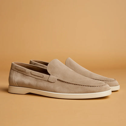 Men's Slip-On Suede Look Shoes with Non-Slip Sole