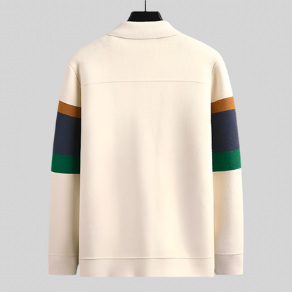 Men's Soft Jacquard Pattern Cardigan