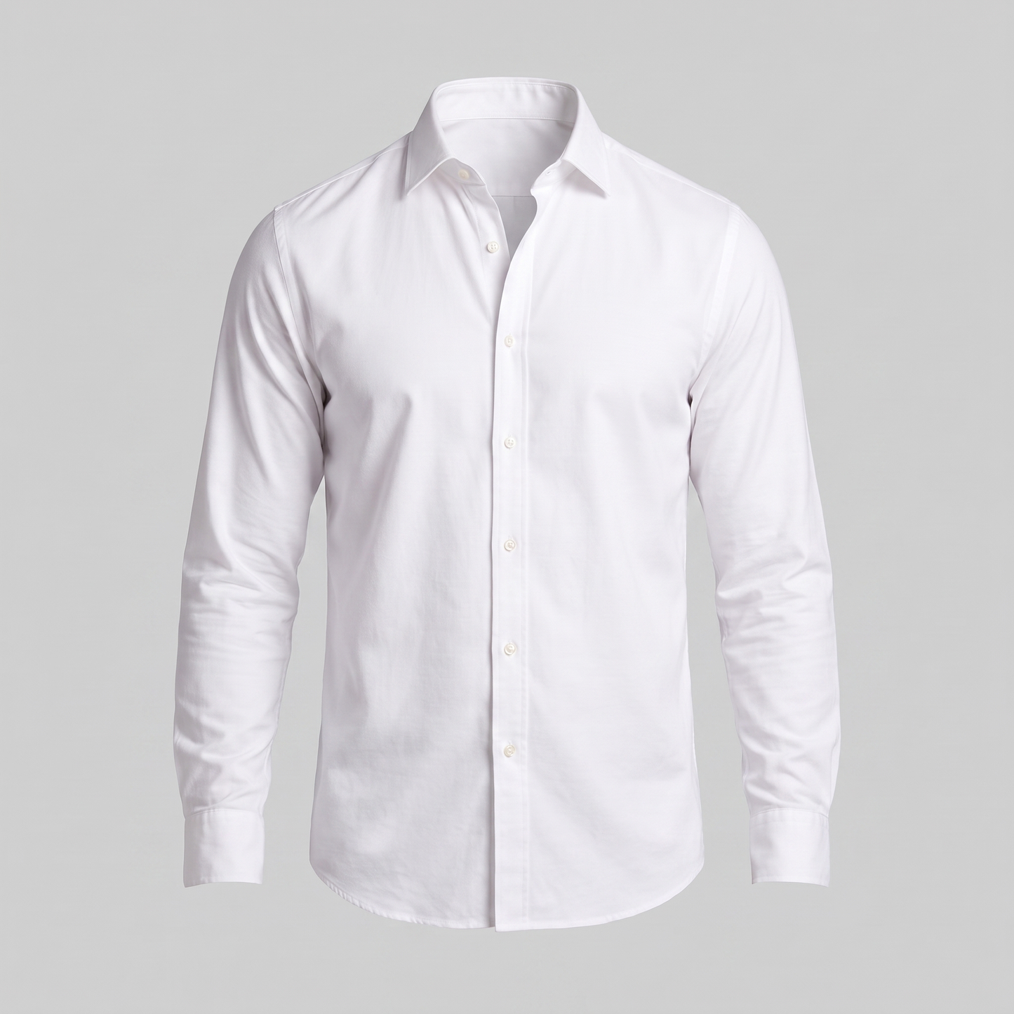 Men's Stand-Up Collar Dress Shirt