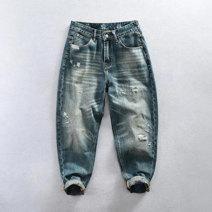 Men's Straight Leg Denim Jeans