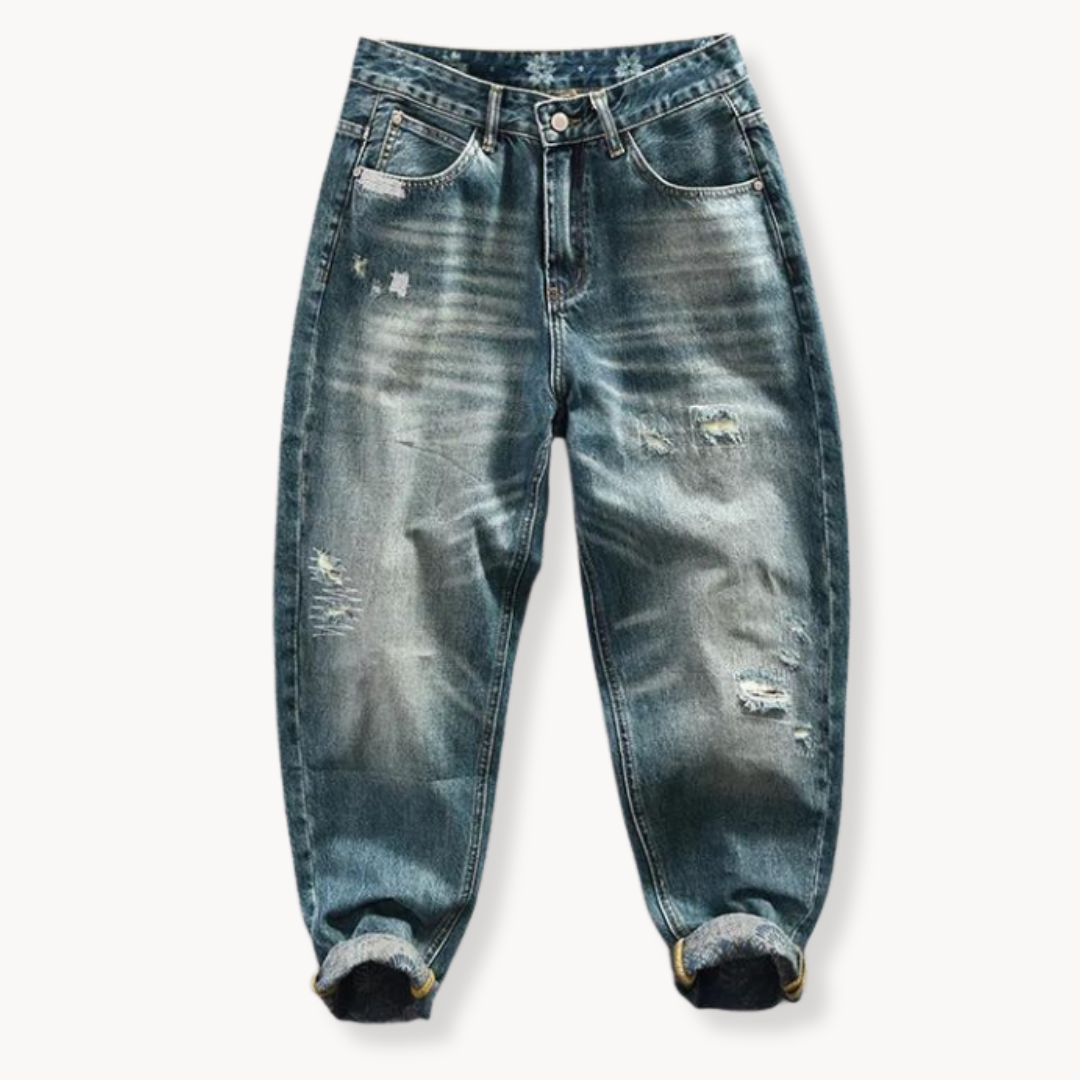 Men's Straight Leg Denim Jeans