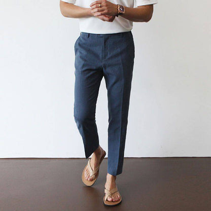 Men's Straight-Leg Trousers