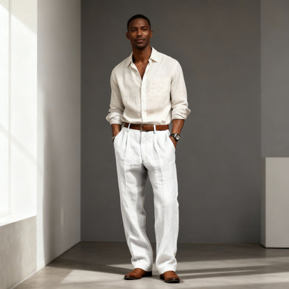 Men's Straight Leg Trousers