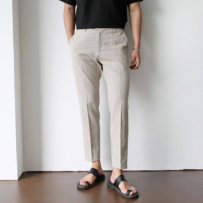 Men's Straight-Leg Trousers