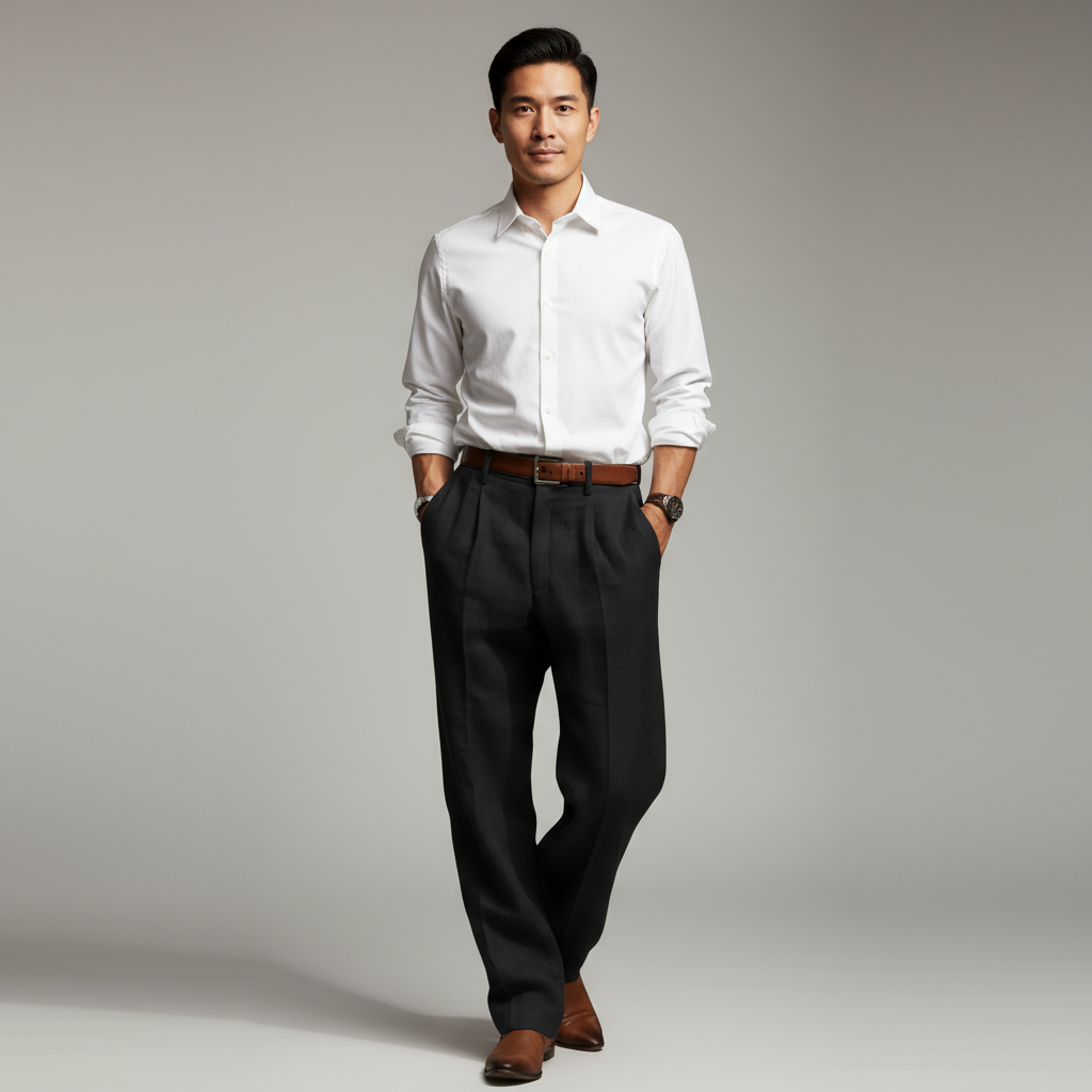 Men's Straight Leg Trousers