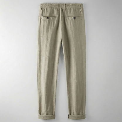 Men's Straight-Leg Trousers for Casual Everyday Wear