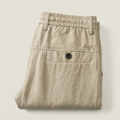 Men's Straight-Leg Trousers for Casual Everyday Wear