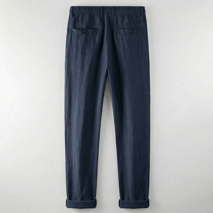 Men's Straight-Leg Trousers for Casual Everyday Wear