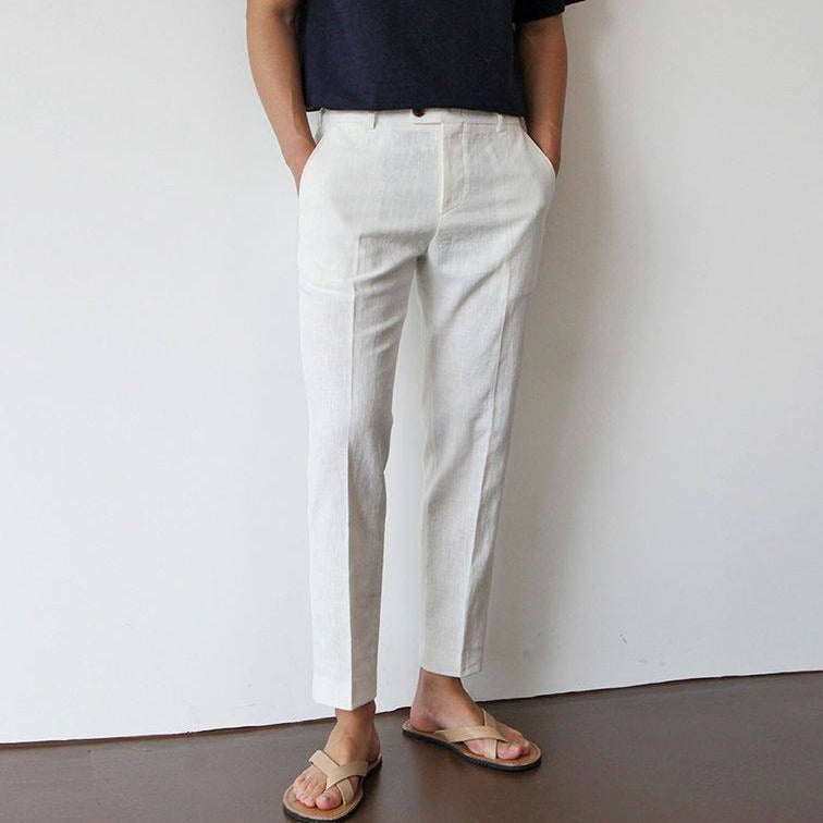Men's Straight-Leg Trousers