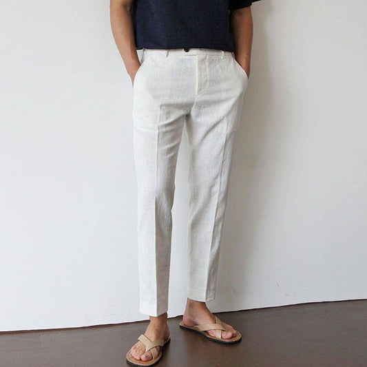Men's Straight-Leg Trousers